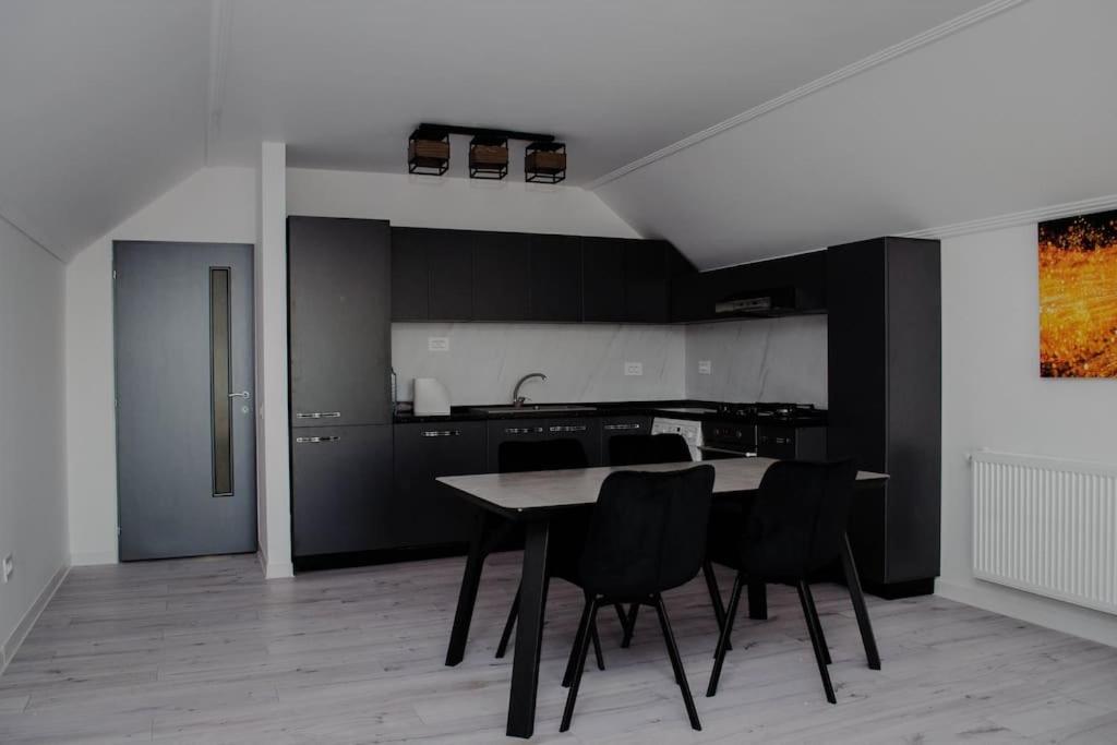 Ferienwohnung Pentgarden Penthouse Jacuzzi Târgu Jiu Exterior foto