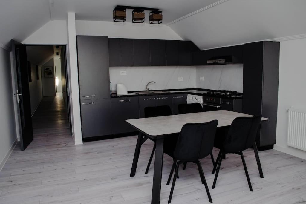 Ferienwohnung Pentgarden Penthouse Jacuzzi Târgu Jiu Exterior foto
